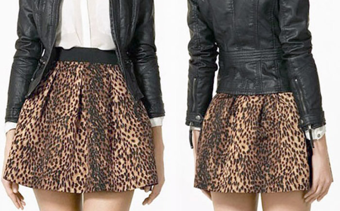 С чем носить леопардовую юбку