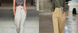 Модные брюки весна-лето 2017