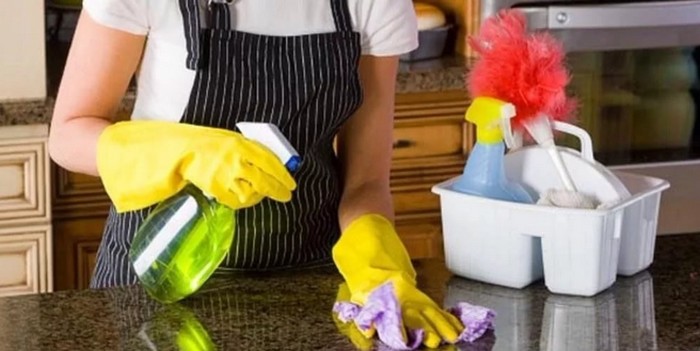 Как очистить жир на кухне